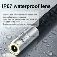 Endoscope industriel, caméra boroscope articulée à 360 degrés, écran IPS de 5 pouces, éclairage LED étanche IP67, autonomie de 3 heures