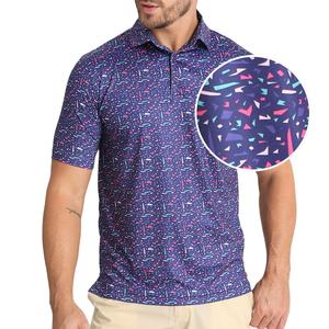 2026 Golf respirant pour hommes du fabricant d'origine pour polos toile de haute qualité conception OEM Style de rue solide Polo t-shirts - Product Image 2