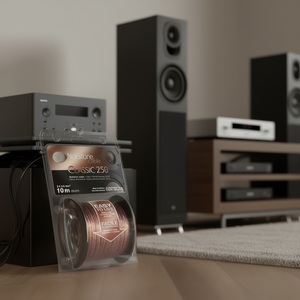 Cable de Audio Transparente Classic CL250 de 10 m, Cables de Audio y Video de Alta Visibilidad - Product Image 3