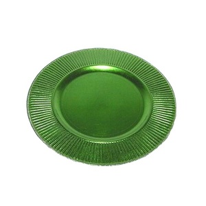 Plat de service rond décoratif pour desserts de mariage, tendance, fait à la main, finition émaillée - Product Image 3