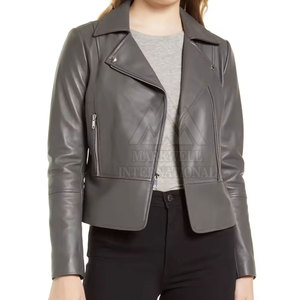 Veste en cuir pour femmes automne hiver meilleure qualité veste en cuir pour femmes veste en cuir véritable pour femmes - Product Image 1