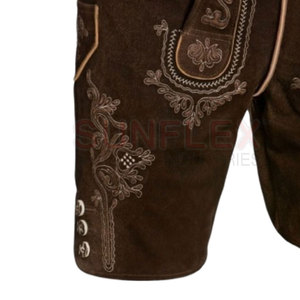 Diseña tu propio Lederhosen bávaro premium-Sólido Casual Cintura media Transpirable A prueba de viento Colores personalizables y logotipo - Product Image 5