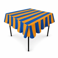 Nappe de Mahjong en toile de coton à rayures carrées, taille personnalisée, plusieurs couleurs : bleu marine, rose, rouge, noir, vert, housse de Mahjong américain