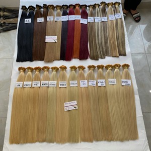 Extensiones de cabello humano virgen color personalizable extensión de cabello Virgen sin procesar - Product Image 1