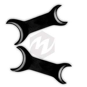 Black Coated Autoclavable Manual Dental Mouth Opener Double Sided Stainless Steel Lip Cheek Retractor Posterior Medic - Product Image 3