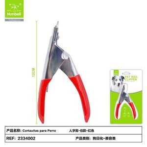 Coupe-ongles pour chien en forme de V en acier inoxydable, outil de toilettage sûr pour animaux de compagnie, vente en gros - Product Image 2