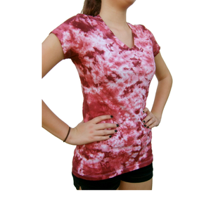 Camiseta de LICRA de algodón de talla grande para mujer, camiseta informal de manga corta de gran tamaño multicolor con logotipo para la temporada de verano - Product Image 6