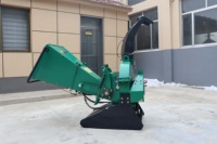 Déchiqueteuse à bois à alimentation hydraulique à trois points (PTO) Déchiqueteuse Broyeur Branche d'arbre et broyeur de feuilles déchiqueteuse à bois