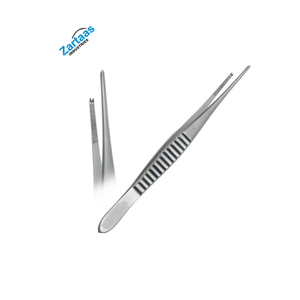 Pinzas de Tejido Gillies de Acero Inoxidable de Alta Calidad, 1x2 Dientes, 15 cm, Fabricante y Exportador de Instrumentos Quirúrgicos - Product Image 5