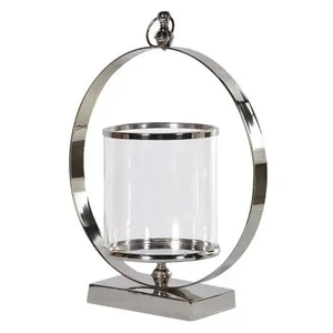 Portavelas de metal y vidrio de excelente calidad, diseño antiguo, buena venta, tarro de vela para eventos, decorativo, hecho a mano - Product Image 6