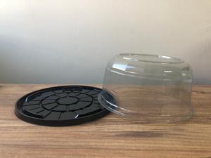 Hot Sale Strong PET <b>Transparent</b> Square Plastic <b>Cake</b> Container Clear Plastic High Quality <b>Cake</b> Containers - Product Image 4