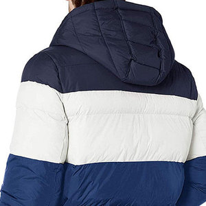Chaqueta acolchada de ropa de invierno para hombre con patrón de Venta caliente, lona cómoda para exteriores con color sólido personalizado, chaquetas de hombre MOQ bajo - Product Image 5