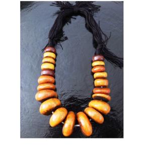 Handmade Religious <b>African</b> Angel Buddhism Style Water Buffalo Horn <b>Necklace</b> Eco-Friendly Multicolor Customized Color - Product Image 5