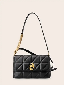 Bolso de Hombro de Cuero de Cadena al por Mayor 2026, Bolso de Diseñador de Moda de Calidad PU para Mujer - Product Image 3