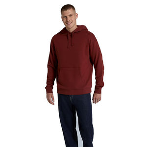 Sudaderas con capucha de alta calidad 350 Gsm para hombre, jersey de Color granate, sudaderas con capucha de invierno cálidas de peso pesado de talla grande con servicio OEM - Product Image 6