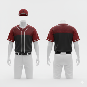 Uniforme de Béisbol de Nuevo Diseño 2026, Ligero, 100% Poliéster, Transpirable, Cuello en V, Nombre y Número del Equipo Personalizados, Venta al por Mayor - Product Image 3