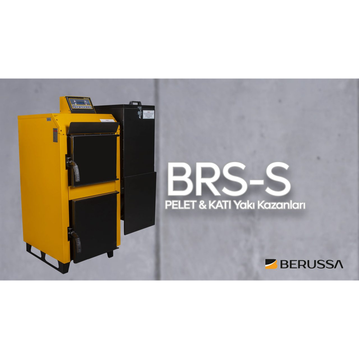 Berussa BRS-S 150 - 150.000 K/cal Stokerli Katı Yakıtlı Kazan