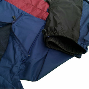 Vêtements d'entraînement de jogging personnalisés Veste coupe-vent et pantalon de survêtement zippé Survêtements coupe-vent en nylon avec logo personnalisé pour hommes - Product Image 4