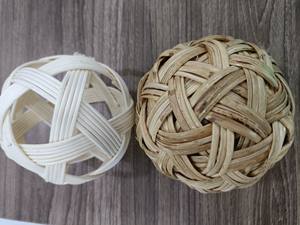 Christmas Handmade Rattan Ball Wicker Christmas Balls <b>Reed</b> <b>Diffuser</b> Fashion Decoration Ratttan Ball - Product Image 5