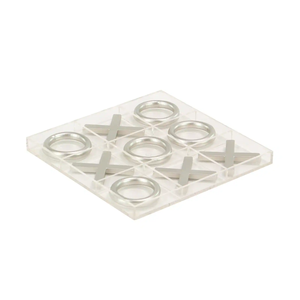 Acrylique Tic Tac Toe jeu Découpe Laser Acrylique Boîtes Tic Tac Toe Jeux de Société pour Enfants jeu haut designer artisanat - Product Image 4