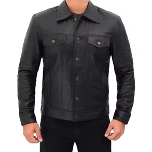 High Quality Custom Pattern OEM Leather <b>Motorbike</b> Racing Leather Jacket for men - Product Image 1