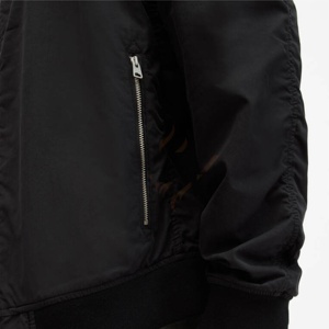 Custom Men's Lightweight <b>Black</b> Bomber Jacket Casual Streetwear <b>Windbreaker</b> Wholesale - Product Image 5