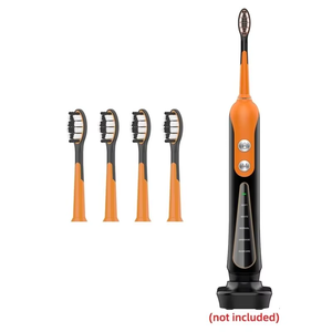 หัวแปรงสำรอง ขนแปรงนุ่มสำหรับเหงือกที่บอบบาง ชุด 4 ชิ้นสำหรับทำความสะอาดทุกวัน หัวแปรงสีฟันไฟฟ้า - Product Image 3