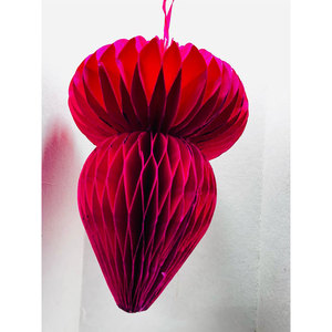Venta al por mayor colgante de panal de miel adornos de decoración de Navidad último diseño de estilo artificial para fiesta y artículos decorativos de uso doméstico - Product Image 5