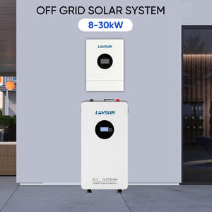 Lovsun完全ソーラーシステム8kw-30kw単相オフグリッドソーラーシステムスプリットフェーズハイブリッド家庭用ソーラーシステム - Product Image 2