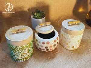 Juego de ensaladeras redondas de fibra de bambú de fruta de arroz biodegradables naturales hechas en Vietnam - Product Image 5