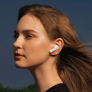 HOME Digitalome EP-115 <b>Wireless</b> for <b>Bluetooth</b> TWS Earbuds In-Ear Sports Game Headphones <b>Microphone</b> for Travel Computer Use Acces - Product Image 5