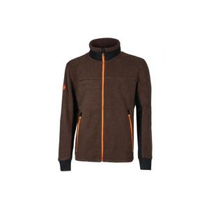 U-POWER Outdoor <b>Fleece</b> <b>Jacket</b> Bark Chocolate <b>Teddy</b>-<b>Fleece</b> with Durable Construction - Product Image 1