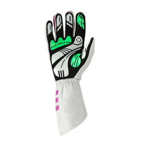 OEM Custom Two Layer Full Finger Racing <b>Gloves</b> Pre Curved <b>Grip</b> Motorsport Driving <b>Gloves</b> Ergonomic Kart Racing <b>Gloves</b> - Product Image 3