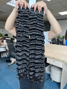 Extensions de cheveux Remy vietnamiens de qualité 100% Remy Deep Wavy 2 Cambodgien Straight Wavy Curly Direct From Vietnam Vendeur - Product Image 2