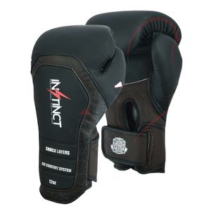 Guante de boxeo de estilo Deluxe de cocodrilo profesional Guantes de boxeo de cuero de vaca unisex Guantes de boxeo al por mayor y personalizados - Product Image 1