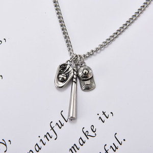 Collar de Moda Personalizado de Acero Inoxidable 316L con Baño de Oro PVD de 14K/18K, Joyería Fina, Collar de Béisbol para Hombre - Product Image 6