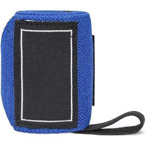 Muñequeras elásticas de alta calidad para culturismo, muñequeras transpirables para entrenamiento de gimnasio, logotipo personalizado, muñequeras para levantamiento de pesas a bajo precio - Product Image 3