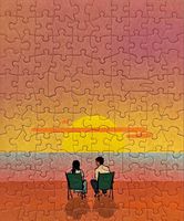 Puzzle en papier personnalisable de 1000 pièces, jouet DIY pour adultes et enfants - Puzzle éducatif personnalisé