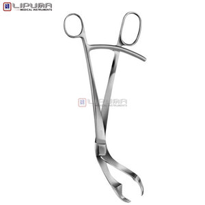 Fórceps de sujeción ósea Verbrugge con articulación labial 270mm 10 3/4 ''Estabilización ósea quirúrgica Fijación de fracturas Instrumentos médicos - Product Image 4