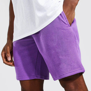 Shorts pour hommes au design classique avec poches latérales, motif uni, respirant, confortable, style sport de plein air, pour un usage quotidien - Product Image 3