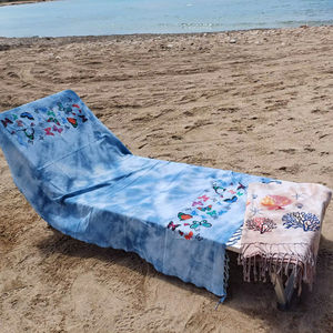 Toalla Turca a Rayas de Algodón Ecológica con Borlas para Uso Diario, para Hombres y Mujeres, para Playa, Piscina, Hogar, Sauna, Toalla de Secado Lavable - Product Image 1