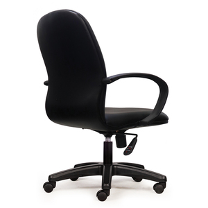 Adjustable Height Revolving Office Chair with Foam Cushioning & Headrest-for Home & Workshop - Product Image 3