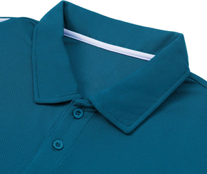2025 Venta al por mayor Ropa de calle Camisas de hombre de alta calidad Logotipo personalizado Bordado en blanco Polo de manga corta Camiseta Polos - Product Image 5