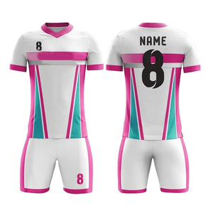 100% polyester respirant uniformes de football vêtements de football uniforme d'entraînement en gros uniformes vierges maillot de football maillot de football - Product Image 1