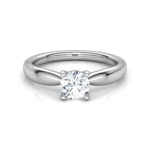 个人定制1克拉HPHT实验室钻戒珠宝实验室成长钻石订婚戒指女性