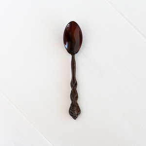 ช้อนเขาควาย/วัวธรรมชาติทำด้วยมือเป็นมิตรต่อสิ่งแวดล้อมสำหรับอินเดียห้องครัวกาแฟของแจกฟรี - Product Image 1