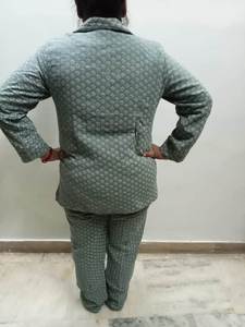Set di pigiama in cotone indiano fatto a mano per donne estate stampa blocco Lounge abbigliamento morbido ODM fornitura per damigelle o ospiti di nozze - Product Image 3