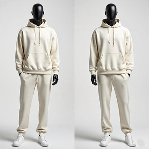 Conjuntos Deportivos Personalizados al por Mayor para Hombre, Tallas Grandes, con Logotipo Personalizado, de Alta Calidad, 100% Algodón, Felpa, Corte Holgado - Product Image 6