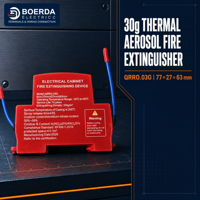 Système de suppression automatique d'incendie par aérosol sur rail DIN pour armoire de distribution électrique