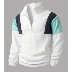 Veste polaire double face pour garçons automne 2026, bloc de couleurs, décontractée, chaude, fermeture éclair, tendance, vente en gros - Product Image 6